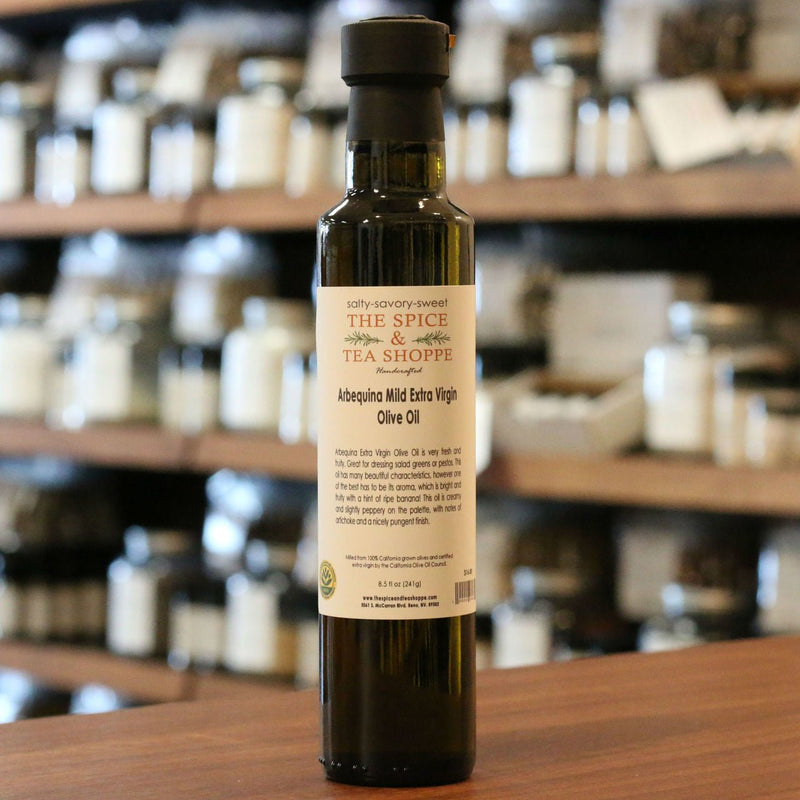 Gourmet Foods - Arbequina Mild Extra Virgin Olive Oil - THE SPICE & TEA SHOPPE