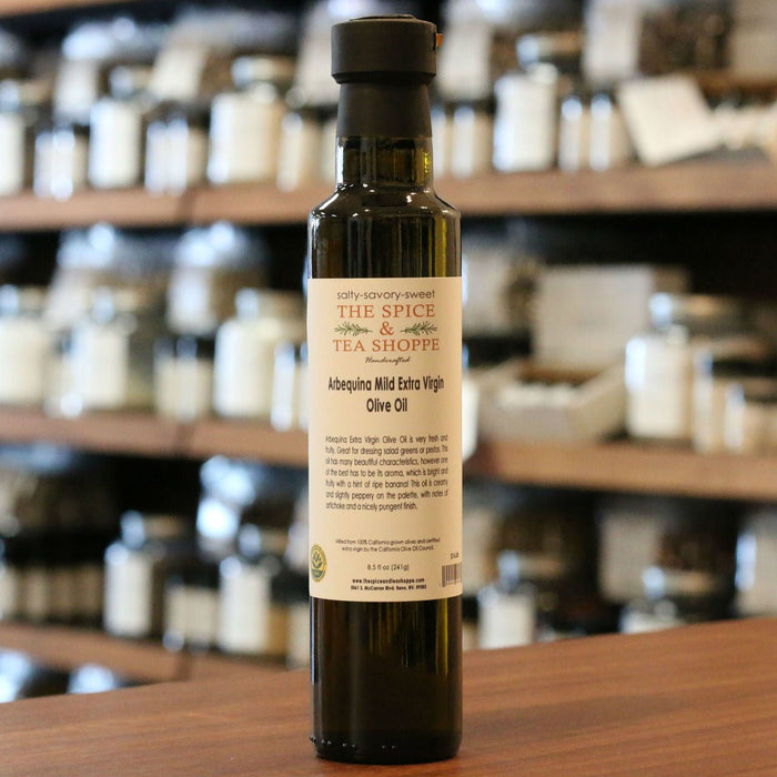 Gourmet Foods - Arbequina Mild Extra Virgin Olive Oil - THE SPICE & TEA SHOPPE