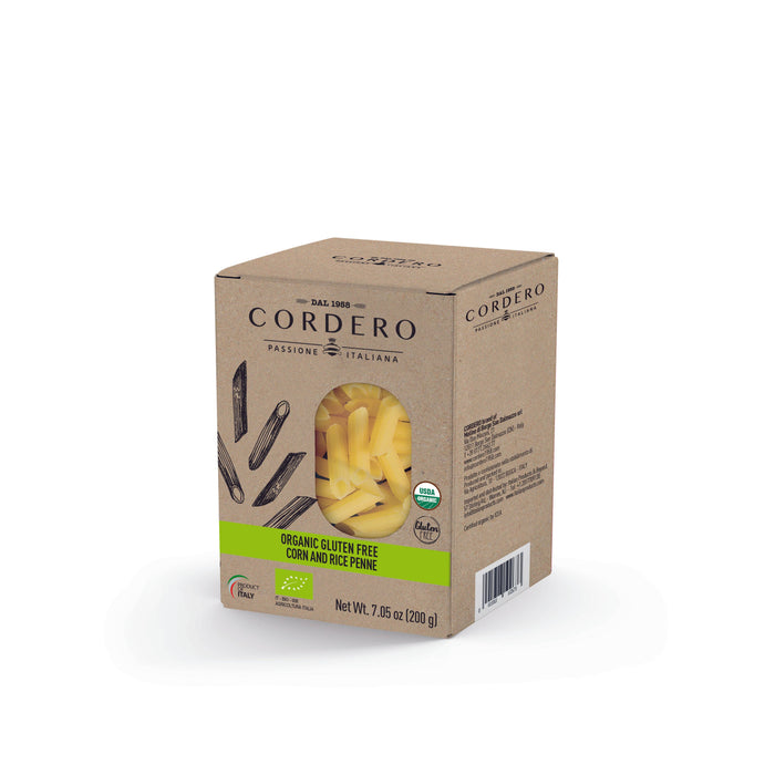 Cordero - Corn and Rice Penne - Gluten Free and Organic