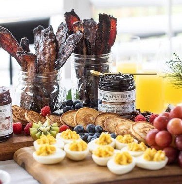 Gourmet Foods - Blueberry Bourbon Pecan Jam - THE SPICE & TEA SHOPPE