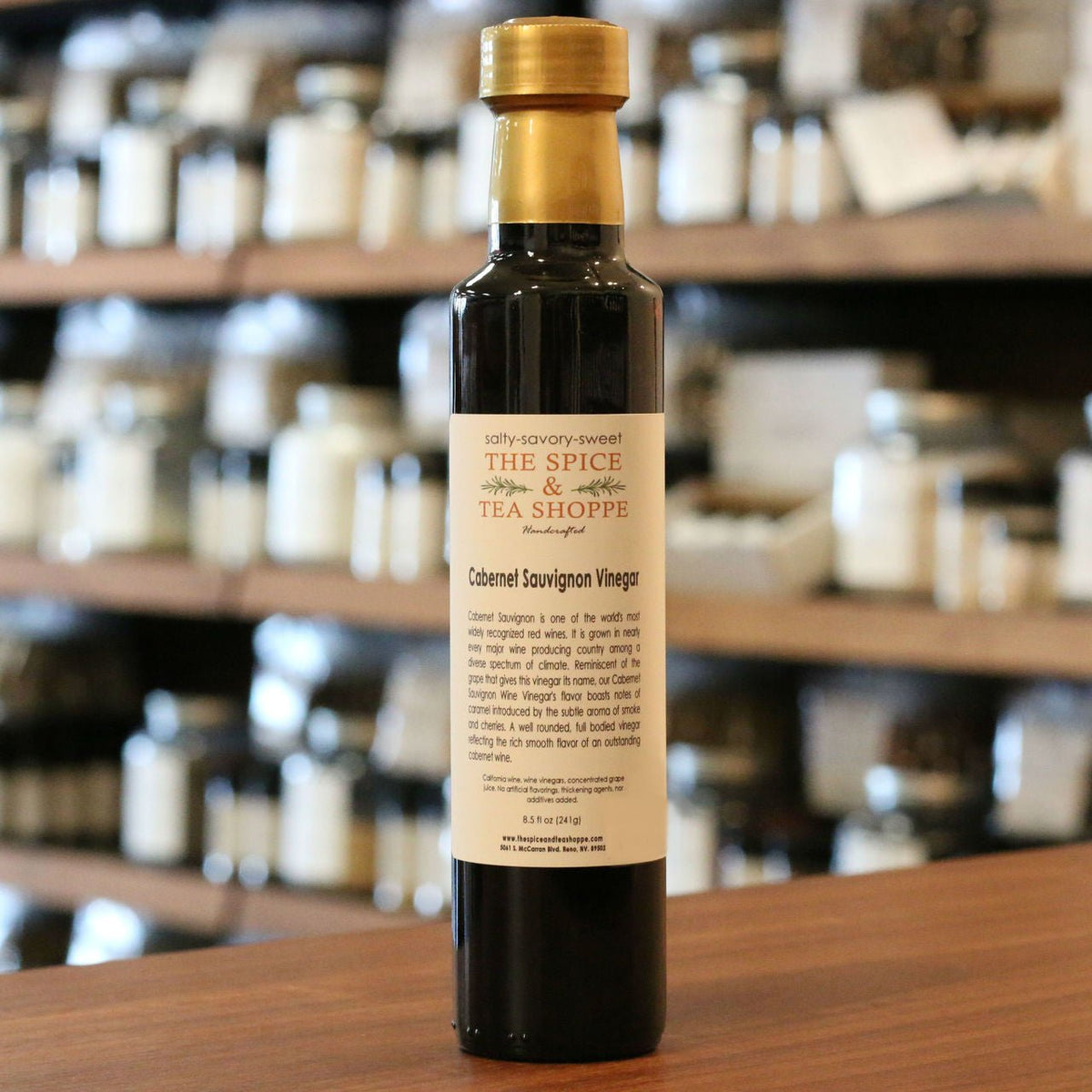 Gourmet Foods - Cabernet Sauvignon Balsamic Vinegar - THE SPICE & TEA SHOPPE