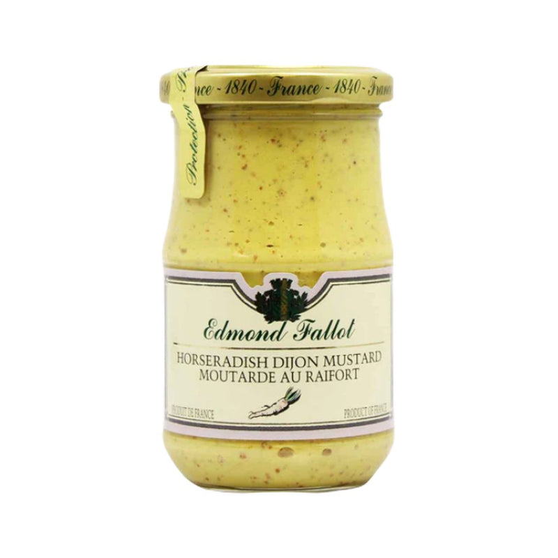 Gourmet Foods - Edmond Fallot Horseradish Dijon Mustard - THE SPICE & TEA SHOPPE