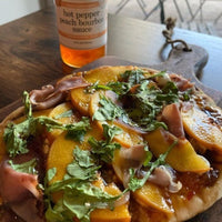 Gourmet Foods - Hot Pepper Peach Bourbon Sauce - THE SPICE & TEA SHOPPE