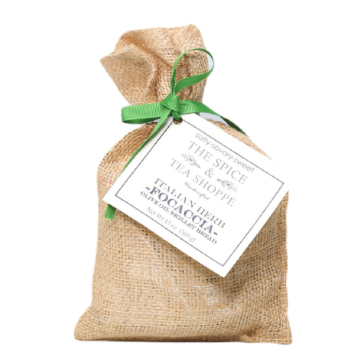 Gourmet Foods - Italian Herb Focaccia Olive Oil Bread Mix - THE SPICE & TEA SHOPPE