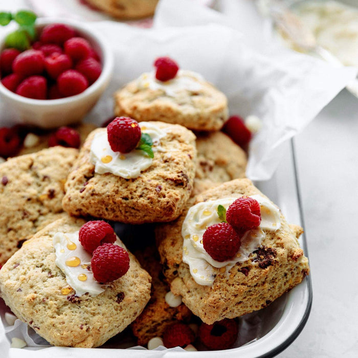 Gourmet Foods - Raspberry White Chocolate Scone Mix - THE SPICE & TEA SHOPPE