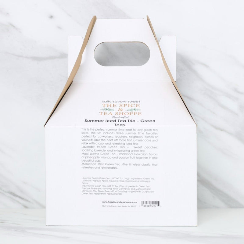 Tea Gift Sets - Summer Iced Tea Trio - Green Teas - THE SPICE & TEA SHOPPE