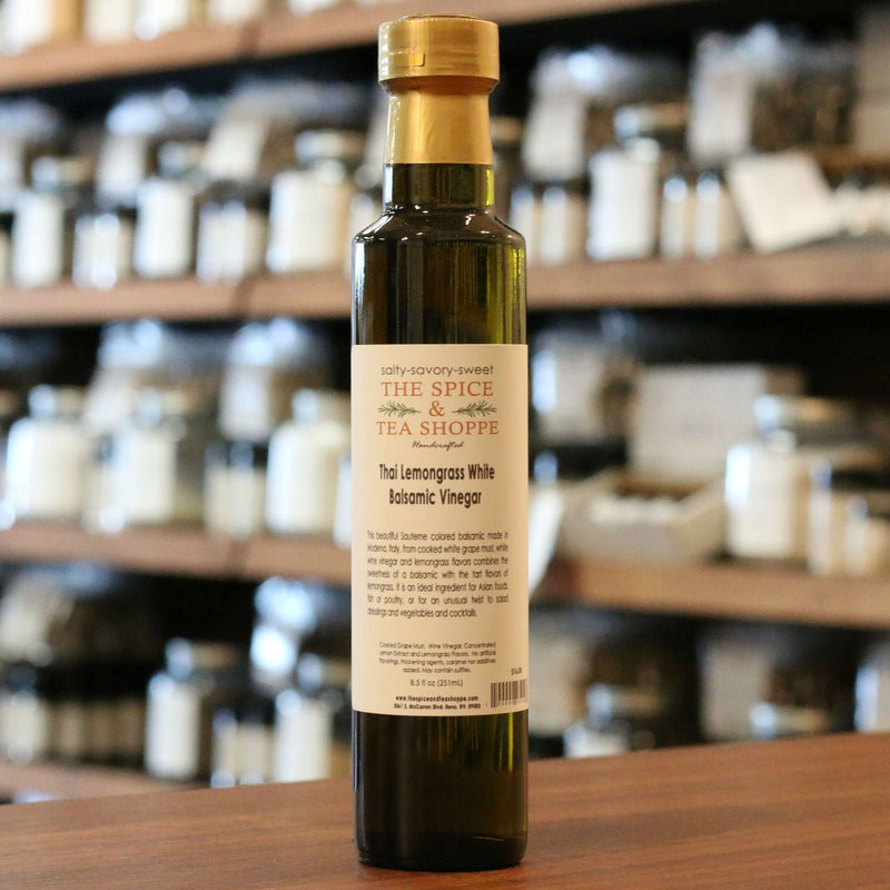 Gourmet Foods - Thai Lemongrass White Balsamic Vinegar - THE SPICE & TEA SHOPPE